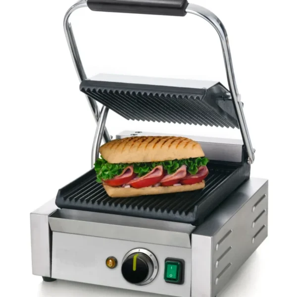 Piastra_panini grill singola rigata