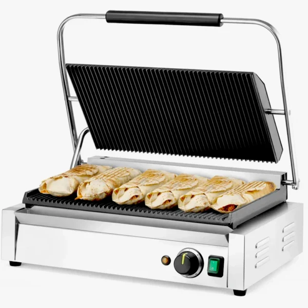 Piastra_panini grill rigata XL